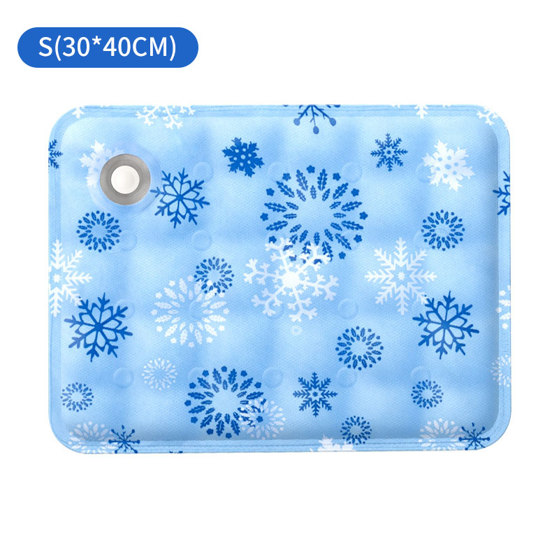 Hond Kat Ijs Kussen Zomer Koeling Gel Mat Water Kussen Huisdier Cool Duurzaam Deken Sofa Ijs Mat Deken Slaapzaal Ijs Mat: XL / Aqua Groen