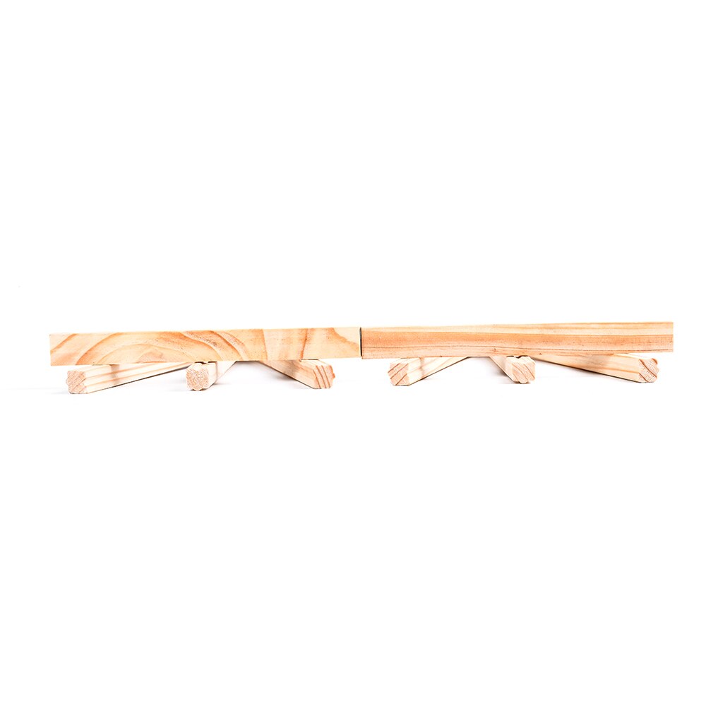 2 Stck Mini Künstler Holz Staffelei Holz Hochzeit Tisch Karte Stand Anzeige Halfter Für Party Dekoration 24cm 1PJ00585-2 Triange staffelei