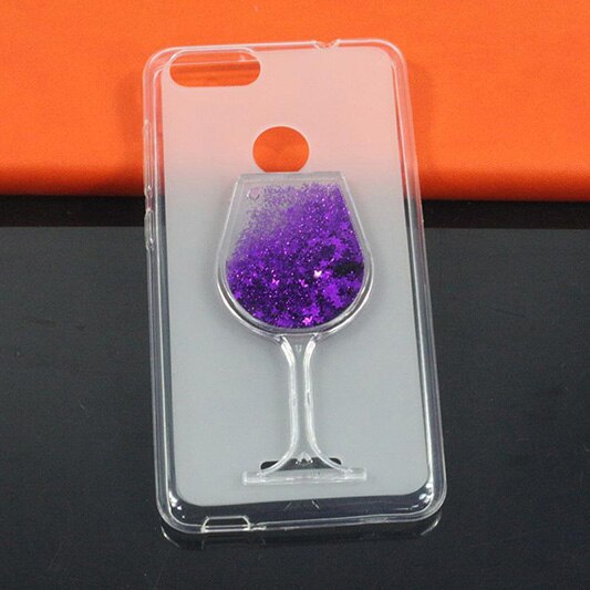 Voor  bq 5204 hoesjes glitter vloeistof zachte tpu telefoonhoesjes voor bq bq -5204 strike selfie 5.2 inch achterkant capa coque