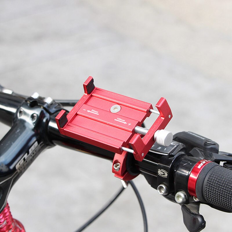 Soporte de teléfono móvil para bicicleta de montaña, aleación de aluminio, antivibración, para iPhone 7, 8