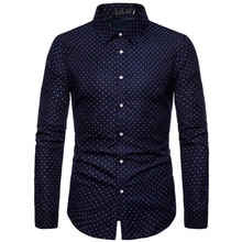 Sommer mænds business casual langærmet skjorte slim skjorte stor størrelse mænds skjorte