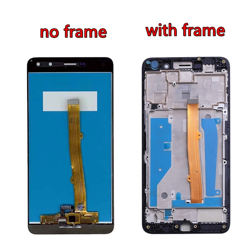 For HUAWEI Nova Young 4G LTE / Y6 / Y5 LCD display touch screen with frame for MYA-U29 MYA L11 L22 L41 U29 L02 L03 LCD