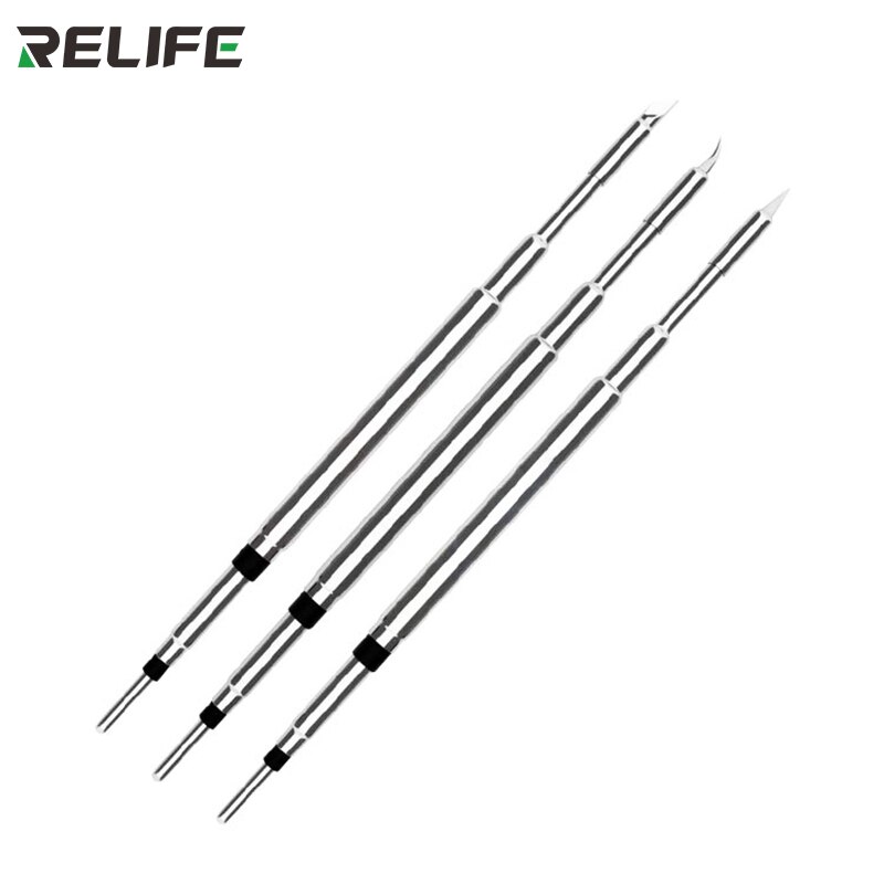 Relife rl -c210 tips universel jbc  c210 loddekolbe spids kompatible til xsoldering  t210 og sugon  t26 lodning station håndtag
