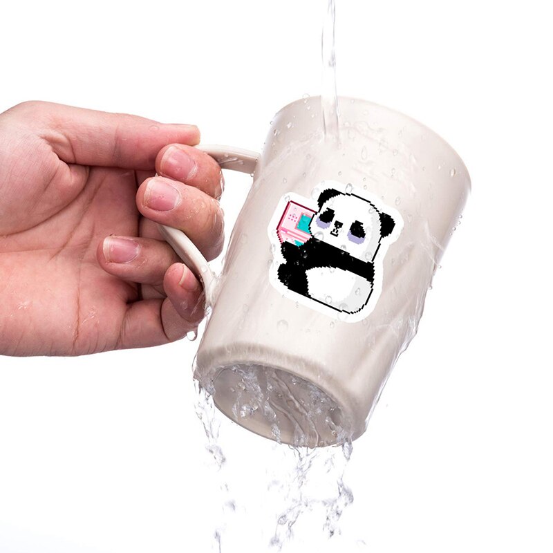 50pcs Vaporwave Art Style Sticker For Laptop Skateboard Luggage Refrigerator Notebook Decals Helmet Cartoon Computer Stickers