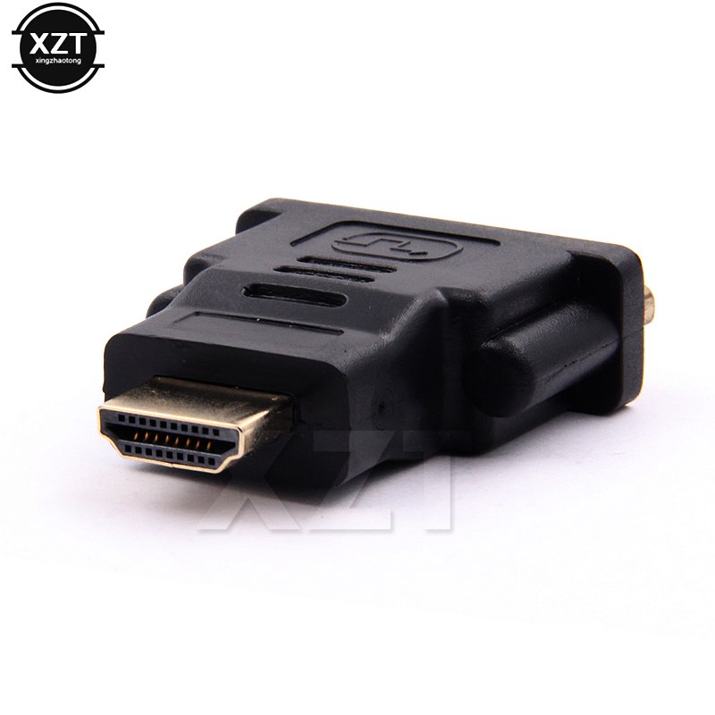 Dvi Adapter Converter Hdmi-Compatibel Male Naar Dvi 24 + 5 Vrouwelijke Converter Adapter 1080P Voor Hdtv projector Monitor
