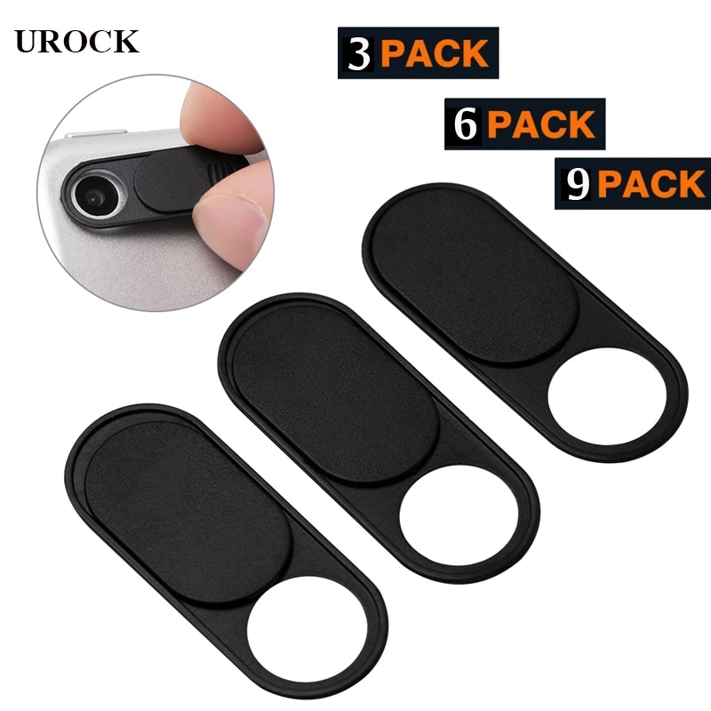 Urock WebCam Cover Shutter Magnet Slider Plastic Universal Camera Cover For Web Laptop iPad PC Macbook Tablet Privacy Sticker