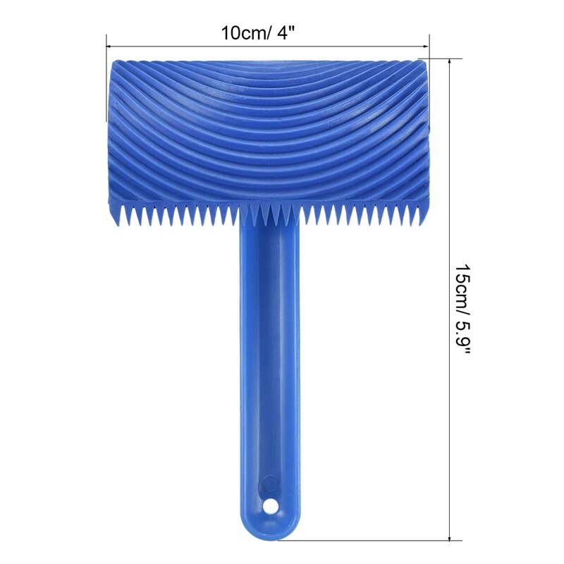 4 stks Hout Graining Tools, Rubber Hout Graining Schilderen Reliëf 4 stks Hout Graining Tools, Rubber Hout Graining Schilderen Reliëf