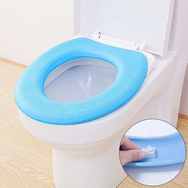Universele Waterdichte Toilet Seat Mat Thuis Wasbare Toilet Seat Case Comfortabele Toiletbril Badkamer Accessoires
