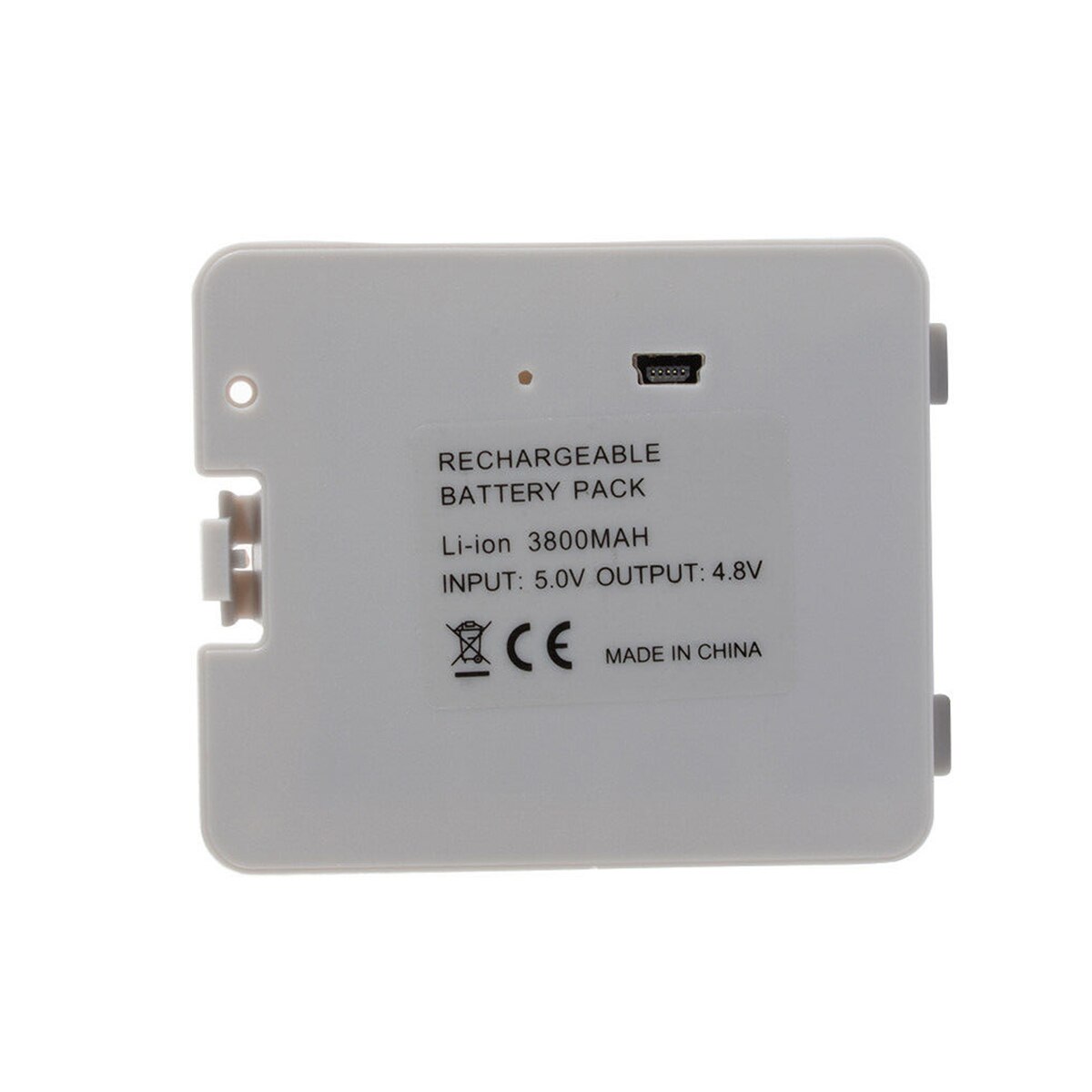 Para Wii Balance Board de la alta capacidad 3800mAh Pack de batería recargable con USB de carga rápida Cable