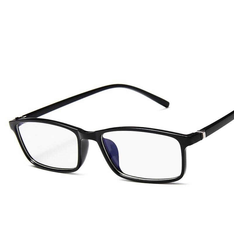 Lille stel kvinder briller briller stel transparent farve firkantet brille stel plus uv blå film