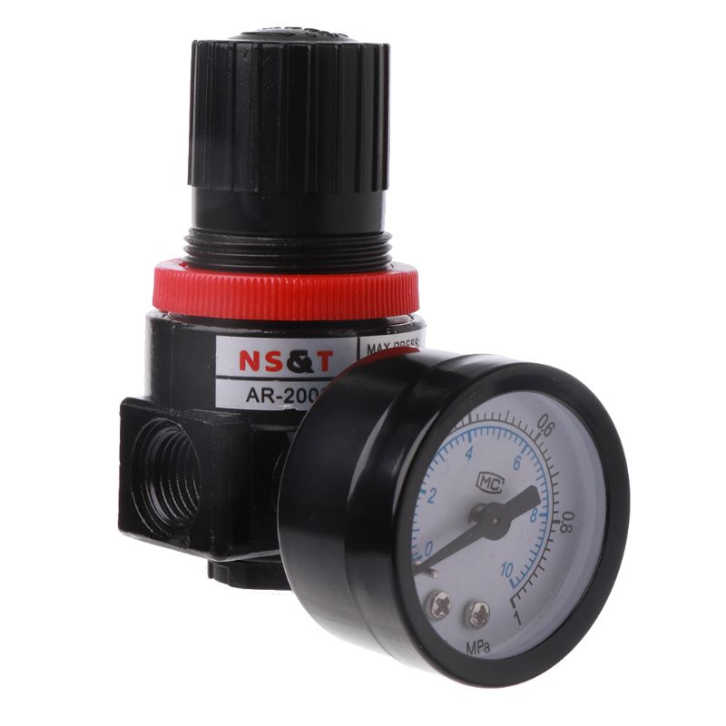 AR2000 Air Control Pressure Gauge Compressor Relief Regulator Regulating Valve