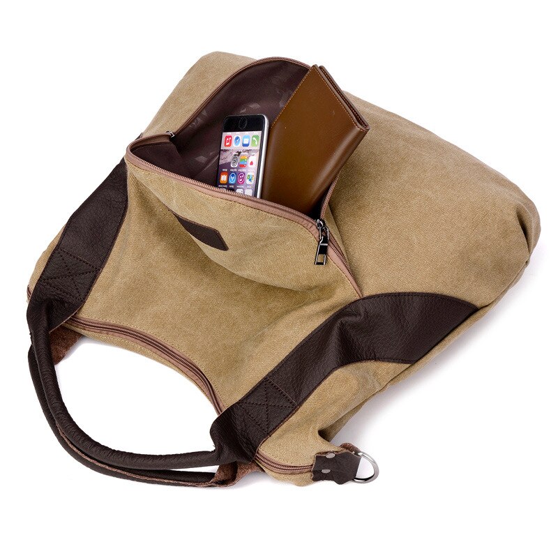 Unieke Vrouwen Handtassen Nylon Waterdichte Canvas Top Handvat Tassen Modieuze Eenvoudige Messenger Bag Postman Bag