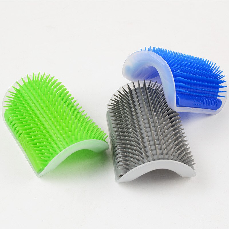 Huisdier Kat Zelf Groomer Grooming Tool Ontharing Borstel Kam Voor Honden Katten Haar Verlies Trimmen Kat Massage Apparaat Met kattenkruid