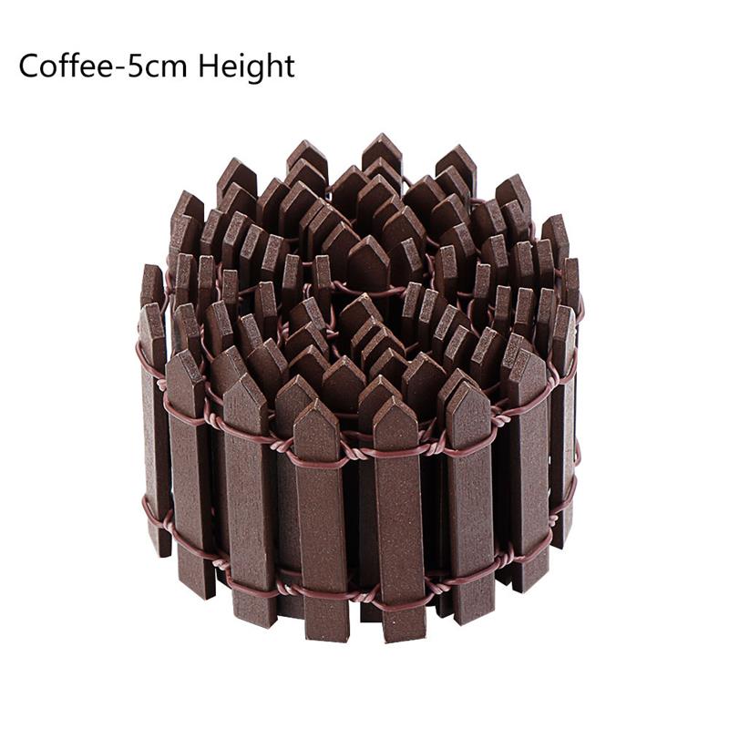 DIY Mini Small Fence Barrier Wooden Craft Miniature Fairy Garden Terrarium Doll Branch Palings Showcase Decoration: 01
