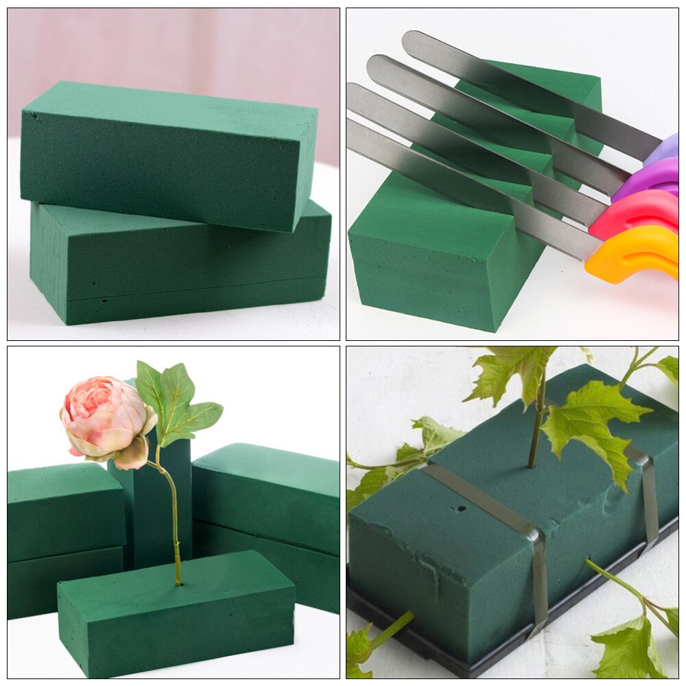 4Pcs Praktische Nuttig Piepschuim Blokken Bloemstuk Benodigdheden Voor Home Shop