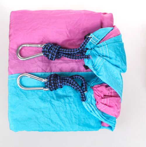 Hamac en Parachute, lit-Hamac Portable, 2 places, lit-lit de loisirs, 1 ou 2 places, 5 couleurs,