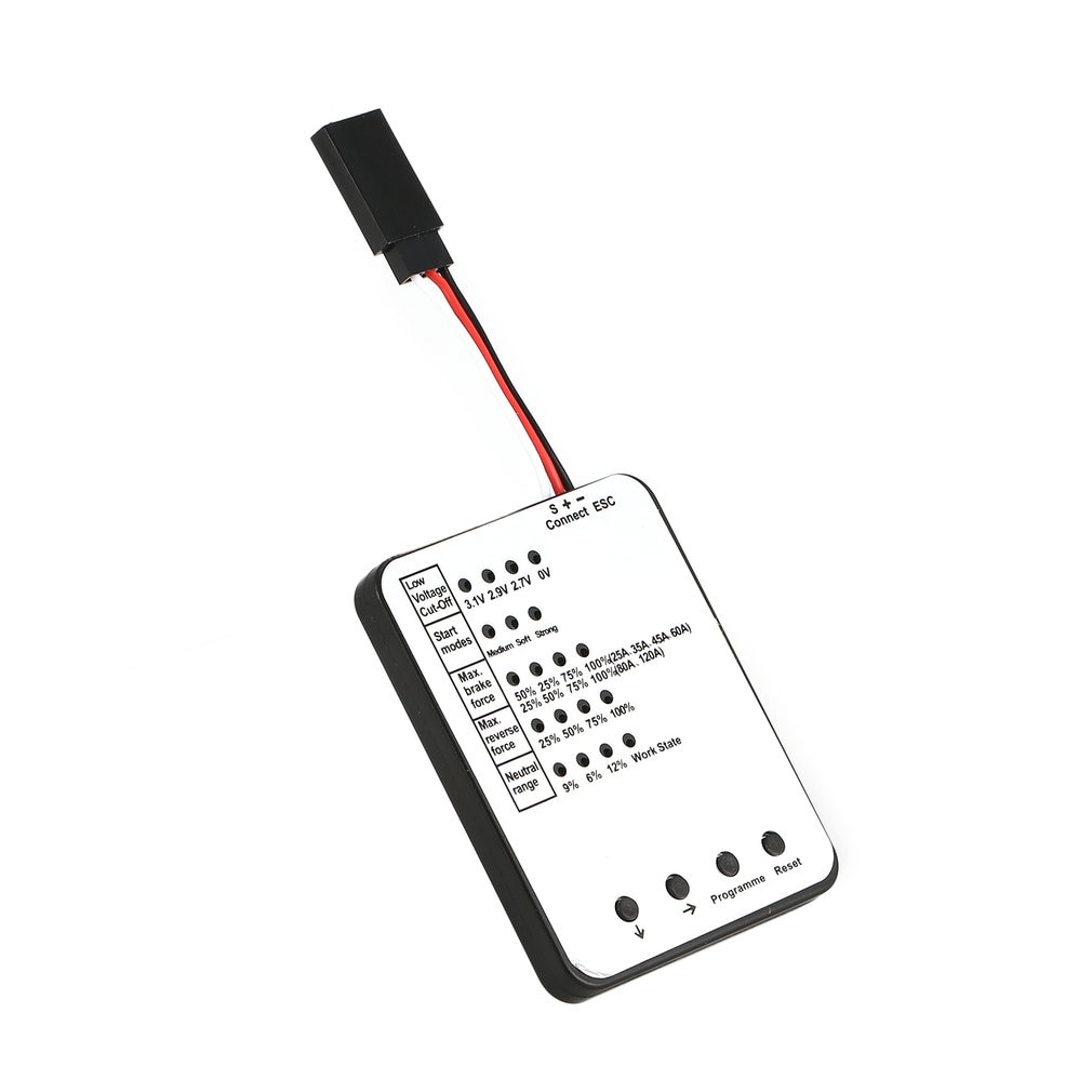Programmierung Karte Automobil LED Programmierung Karte Für RC Auto ESC Elektronische Geschwindigkeit Regler Fernbedienung Zubehör
