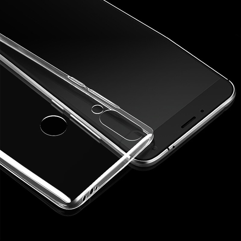 Anti-val Siliconen Eenvoudige Robuuste Armor Soft Cover Case TPU voor Xiaomi Redmi Note 7pro Telefoon beschermende Gevallen