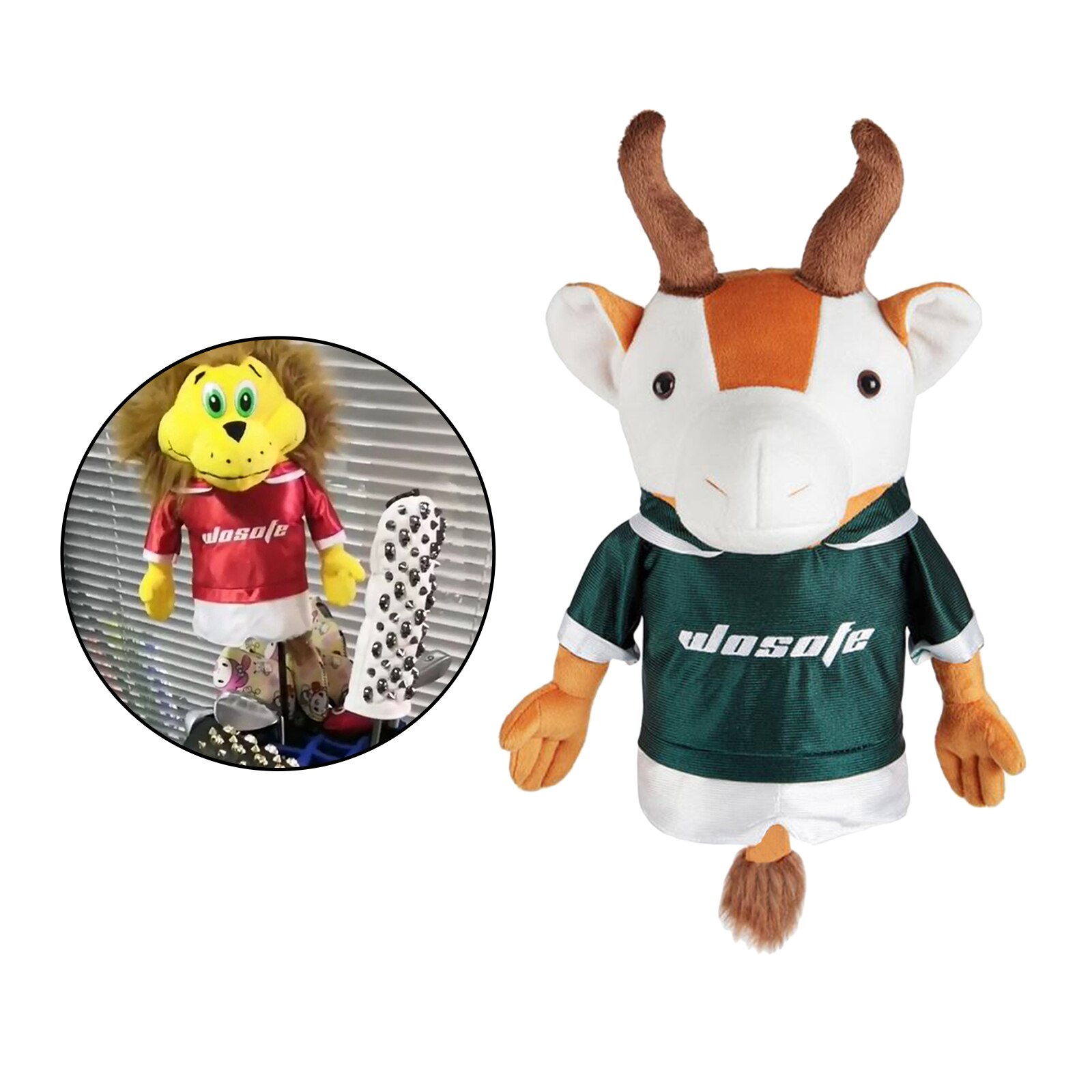 Animal Golf Driver Headcover No.1 Wood Driver Head Cover Protector Xmas