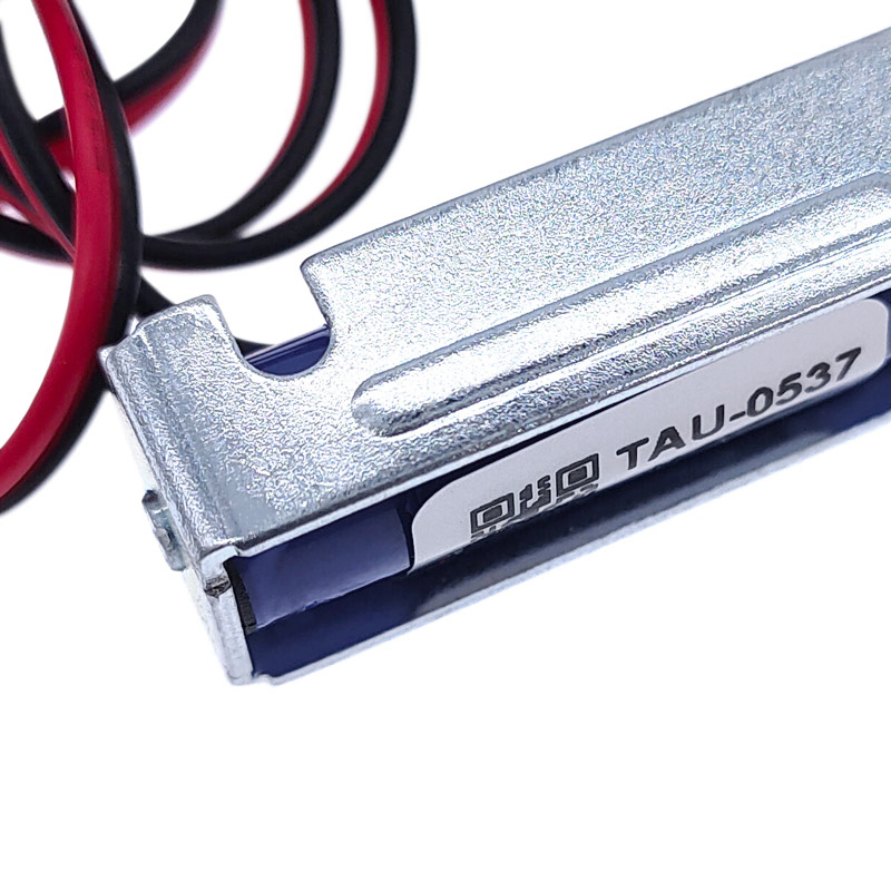 Tau-0537 Elektromagnetisches Schloss Magnetschloss DC 6V/12V/24V Elektroschloss 1,5A/2A/1A Schloss Linearmagnet