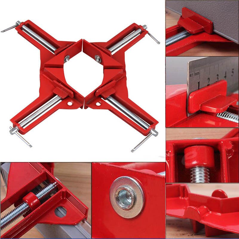 1x 3" Right Angle Miter Corner Picture Frame Clamp Holder Woodwork 90 Degree