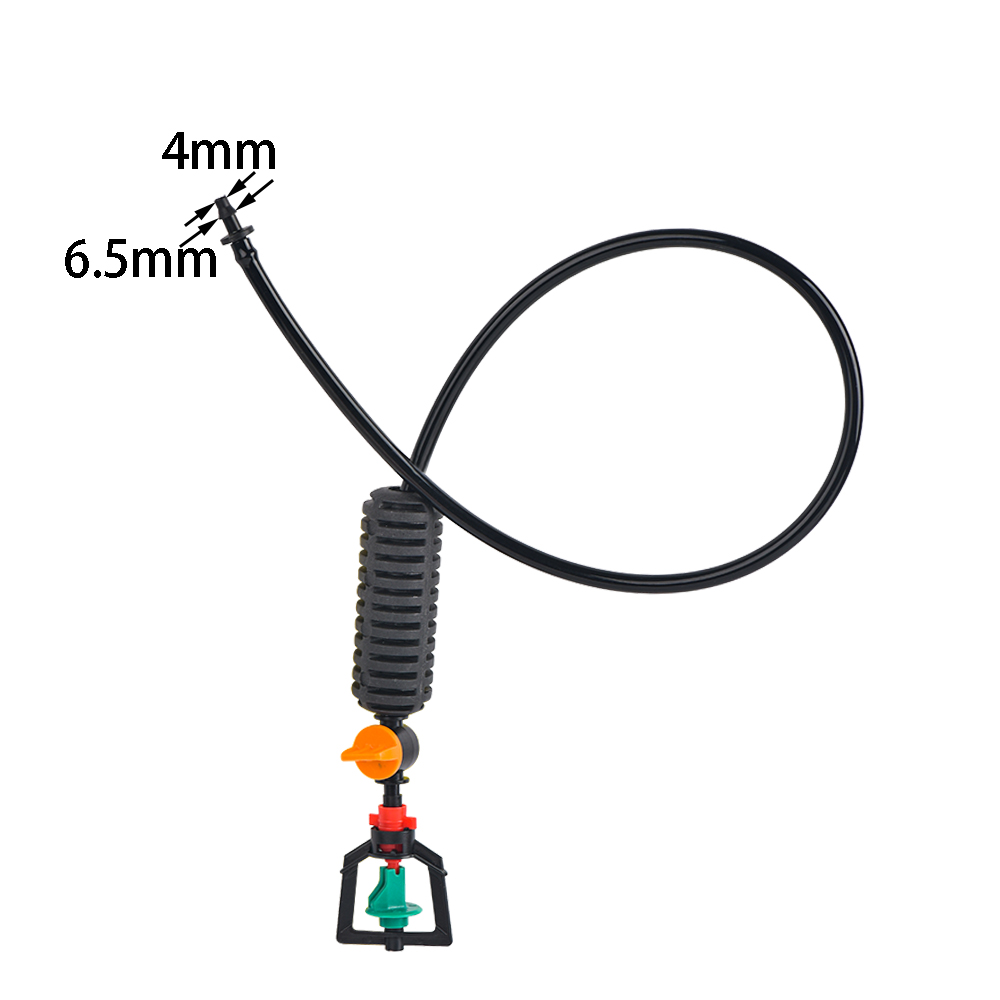 Wisząca dysza zamgławiająca system nawadniania z zraszaczem mgły wodnej 5/7-kierunkowy regulowany zestaw opryskiwacza robić nawilżania szklarni: Niebieski