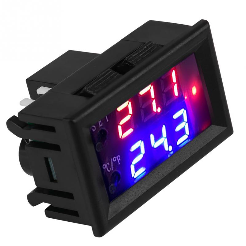 Digital Display Microcomputer Thermostat Temperature Controller Switch with Sensor DC12V termometro temperature meter