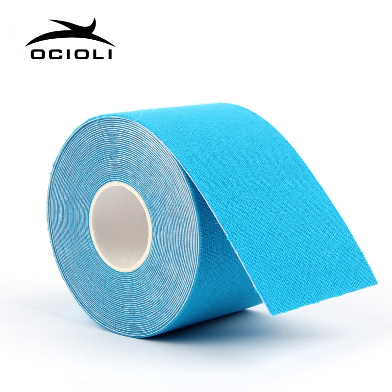 5cm * 5m Kinesiologie Tape Baumwolle Elastic Band Sport Band Rolle Pflege Knie Bandage Unterstützung Fitness kinesiologie Tape