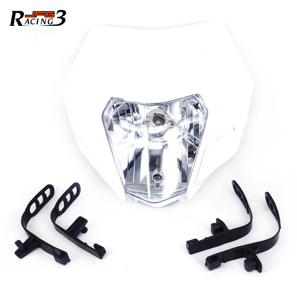 til ktm exc excf xc xcf xcw xcfw sx sxf sxs smr 125 250 350 450 500 505 520 530 motorsykkel universell hodelykt lys frontlys