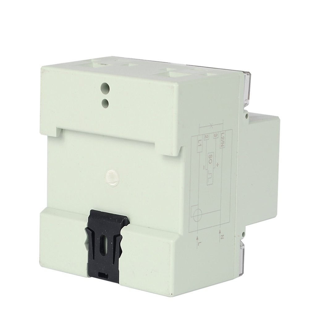 5 (100) A 230VAC 50 / 60Hz Single Phase Analog Power Meter Electric Power Meter Household Electric Din Rail
