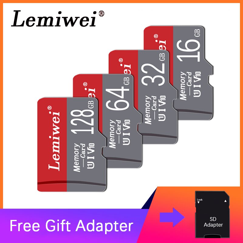 Memory Stick Usb Flash Card 128Gb Micro Sd Kaart Class10 8Gb 16Gb 32Gb 64Gb Mini Sd card 256Gb Tarjeta Micro Sd Met Gratis Adapter