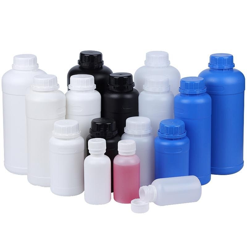 10PCS of 100ML Empty HDPE Plastic Bottle for Liquid Fertilizer Leakproof Chemical reagent container Food Grade bottles