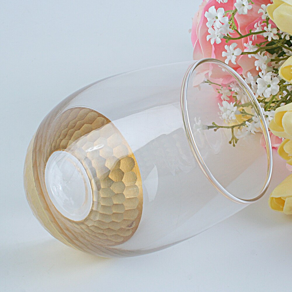 Verre à vin en or verre incassable verres à Cocktail tasses transparentes jus de fruits bière tasse d'eau Souvenirs pour les invités de mariage