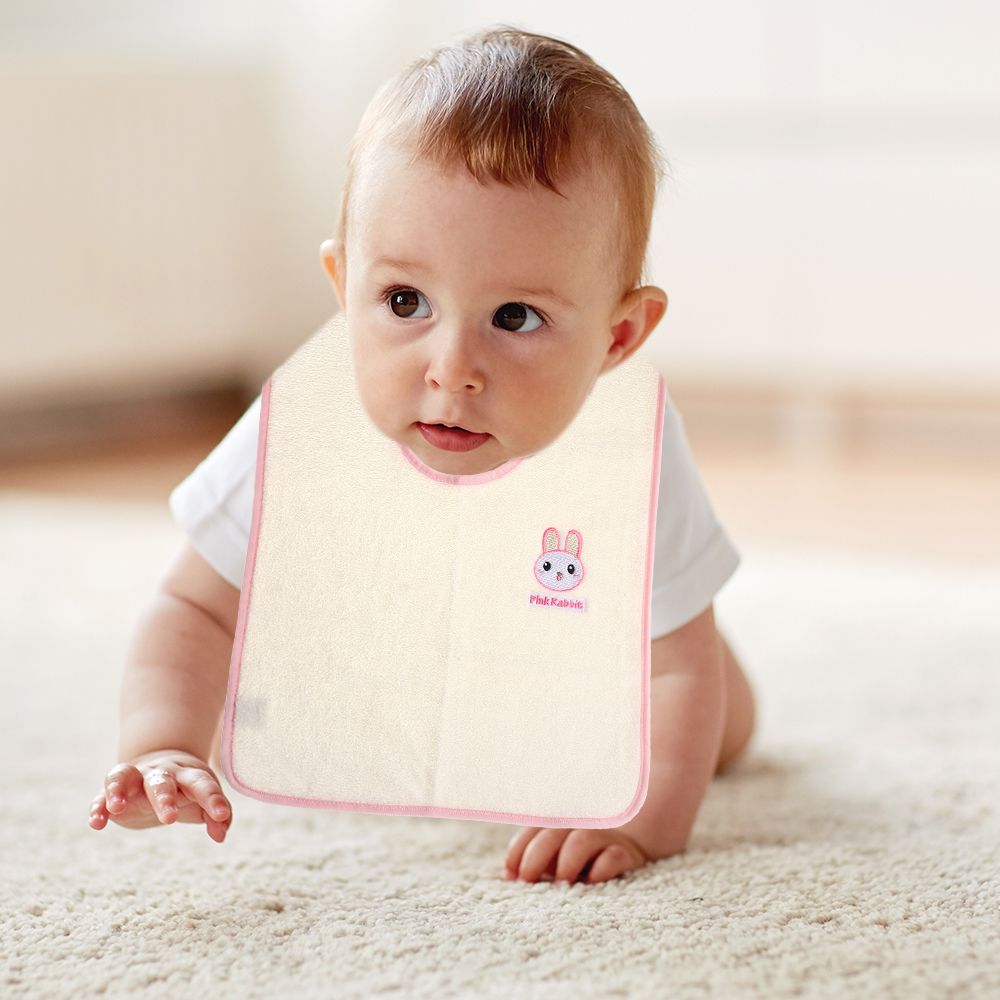 Scarf Bandana Cartoon Embroidery Double Sided Thicken Portable Baby Stuff Baby Bibs Newborns Burp Cloths Wash Towel