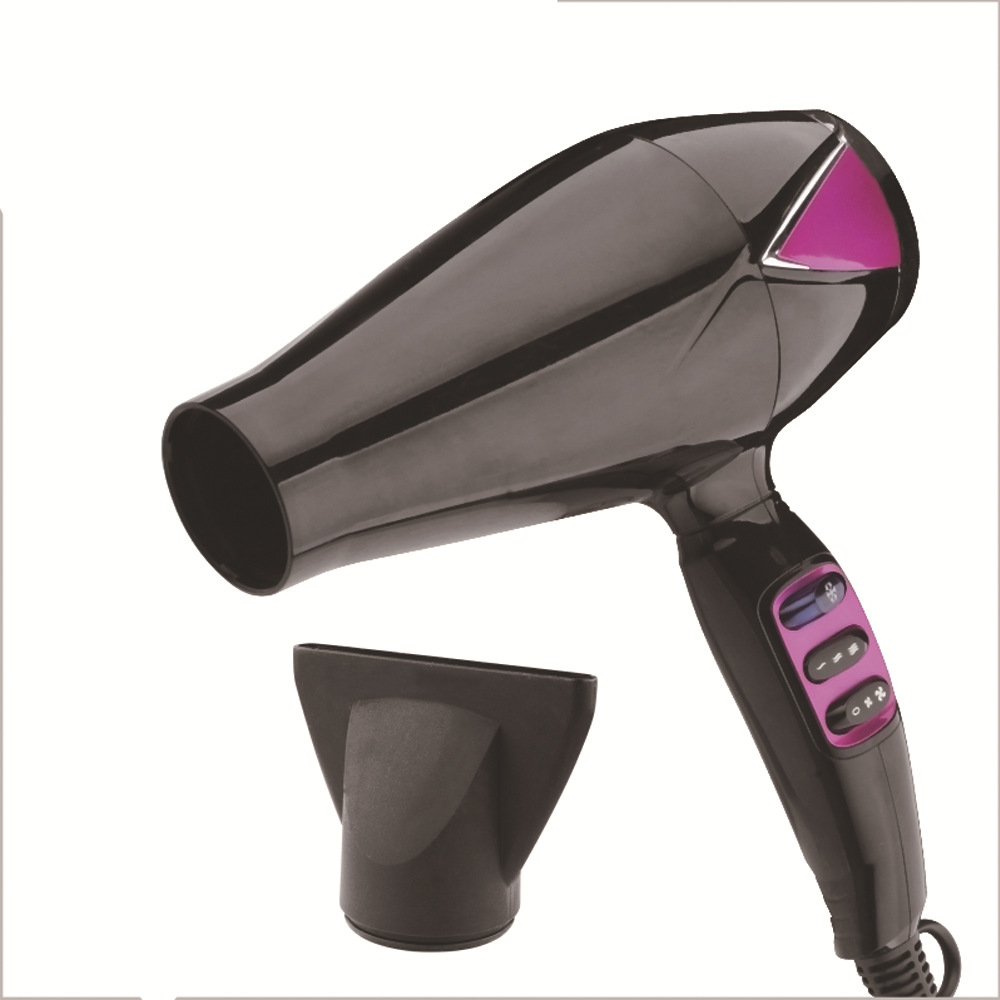 Secador de pelo iónico negativo , herramientas de estilismo de salón de barbería de gran potencia, 2300W, secador de aire /frío para salones, enchufe europeo