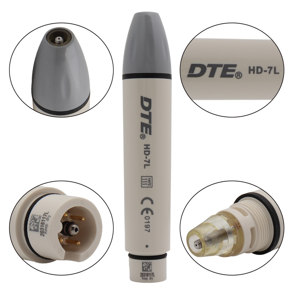 Original Woodpecker Dental Ultrasonic Piezo Scaler Handpiece Detachable LED Handpiece DTE HW-5L/HD-7L UDS-N2 LED/DTE V2 LED