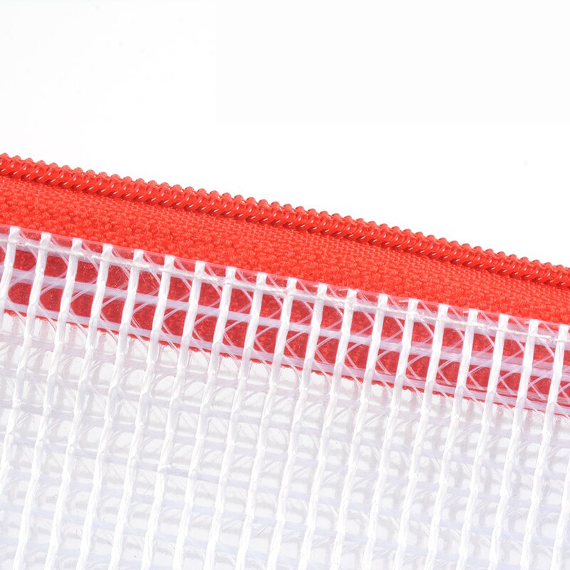 M&G A6 / A5 / B5 / A4 mesh zipper bag file bag student transparent office waterproof test paper bag