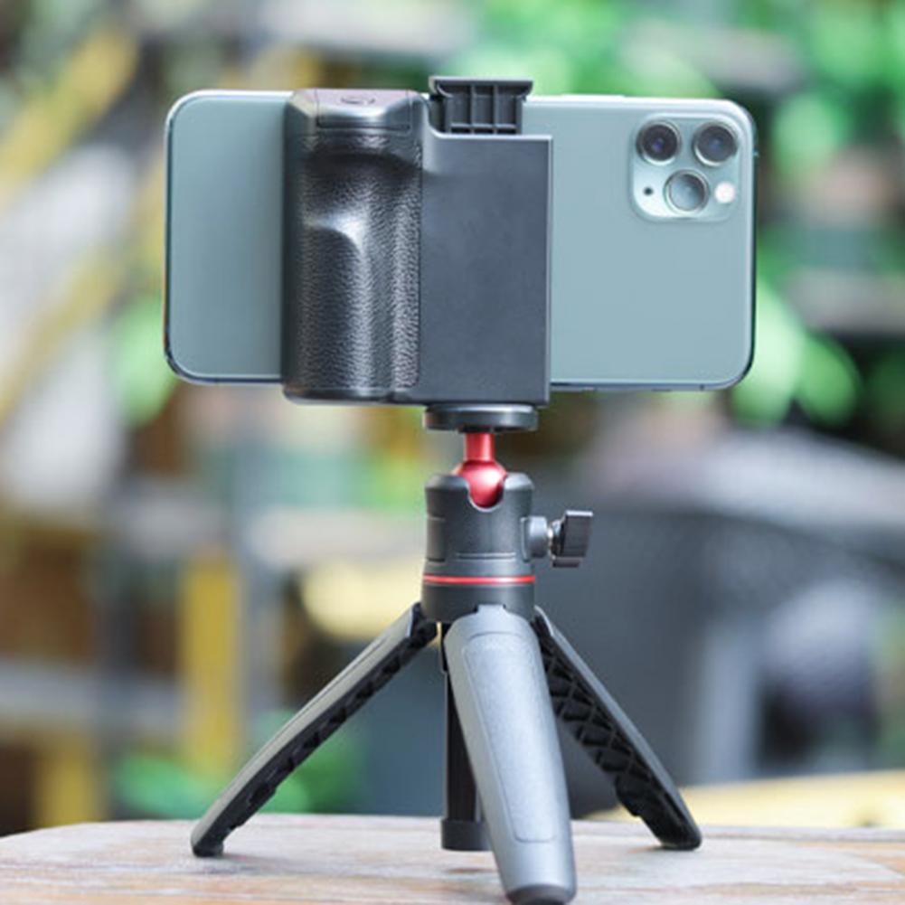REMAX CapGrip Phone Handheld Selfie Booster - Bluetooth Remote Control - 1/4" Screw Mount - ABS Metal
