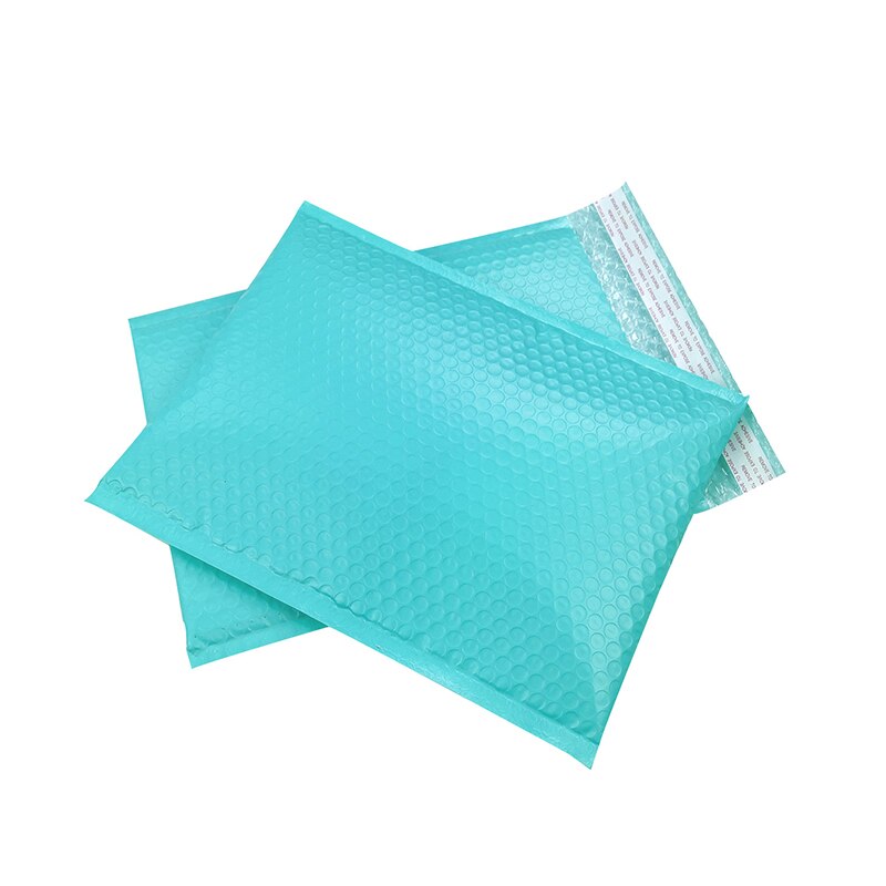 50Pcs Bubble Envelope Blue Plastic Padded Bubble Bags Self Seal Adhesive Bubble Mailer Postal Mailing Bags