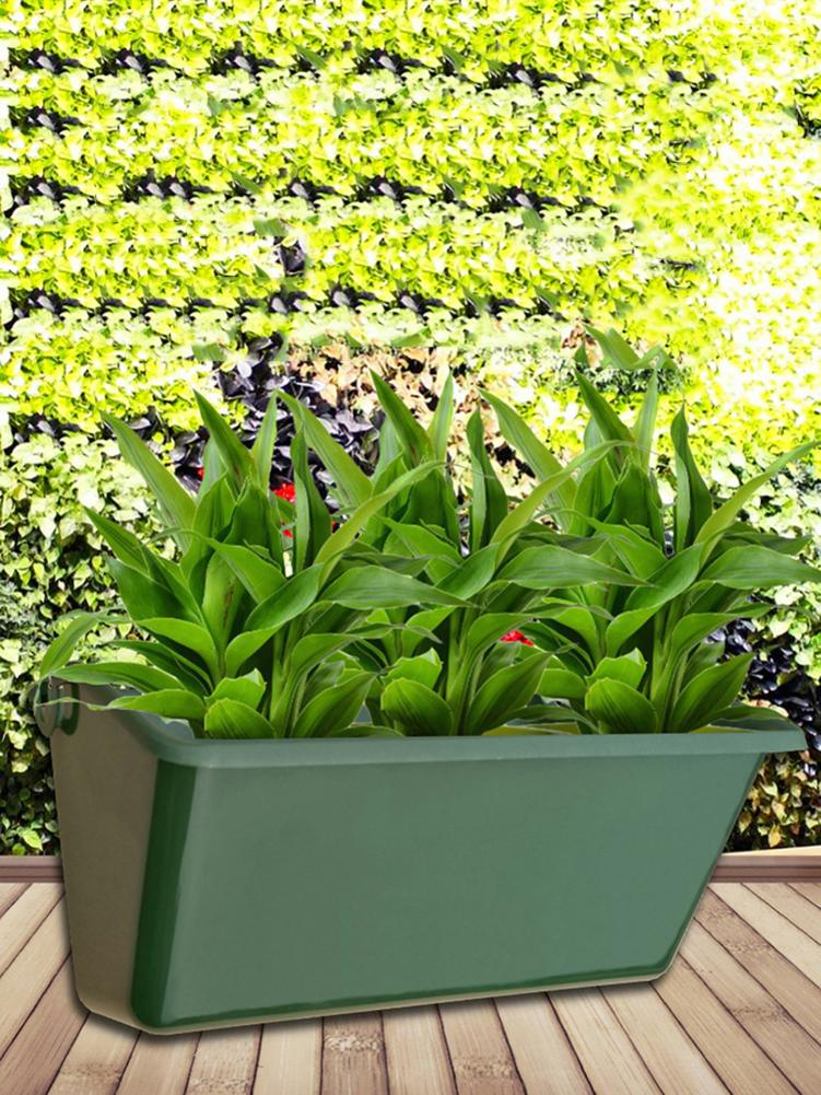 Outdoor Three-dimensional Green Planting Box Plant Wall Flower Pot Container Wall Hanging Combination Flower Pot Vertical Greeni