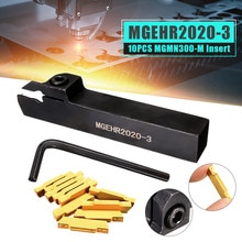 MGEHR2020-3 Lathe External Grooving Cut Borning Bar Turning Tool Holder w/Wrench Turning Tool