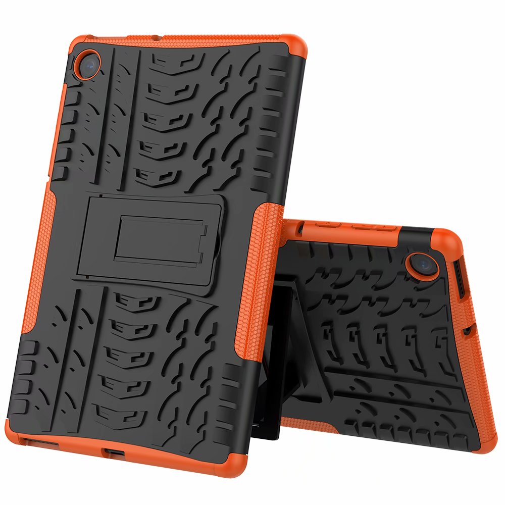 Jalustakotelo lenovo tab  m10 fhd plus tb -x606f tb -x606x 10.3 tuuman raskaaseen käyttöön 3 in 1 tpu+pc -tabletin suojakotelo funda+kynä