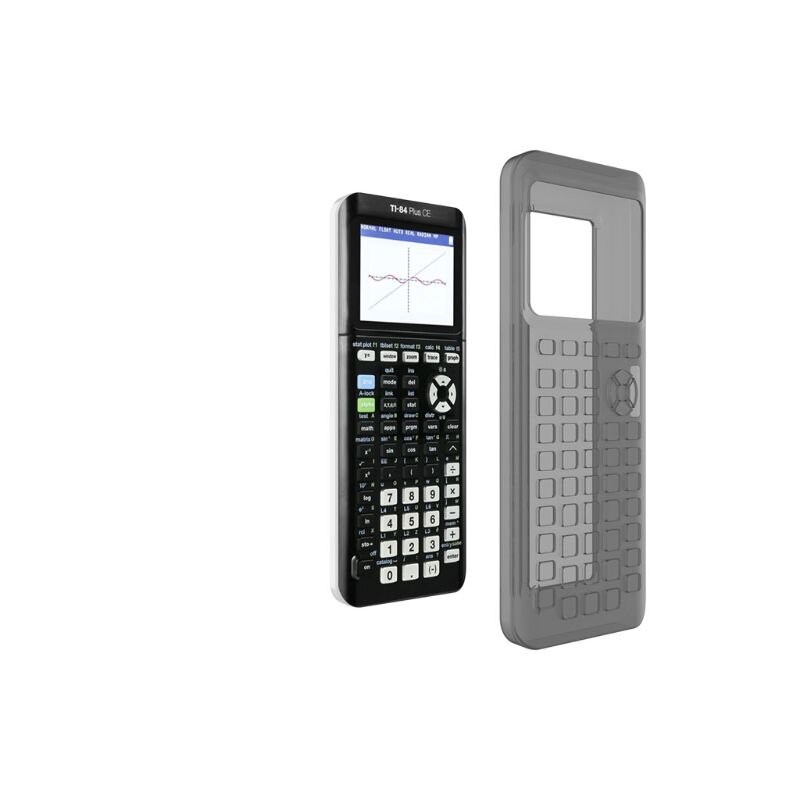 Couvercle de étui de protection en Silicone pour Instruments Texas TI-84 et calculatrice CE