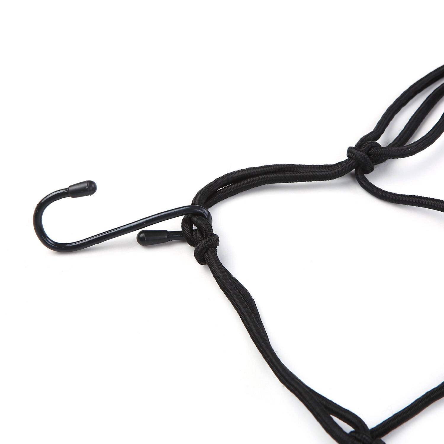 Mzshne Motorhelm Netto Cargo Net Elastische Bungee Net met 6 Haken Motorfiets Bagage Bandjes Cargo Beveiliging Bungee Net voor Motorfiets Fiets ATVs Tas Houder