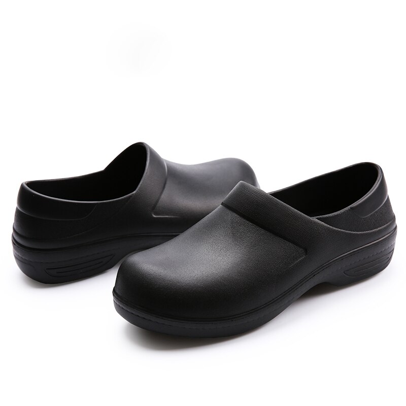 EVA-zapatos de trabajo antideslizantes para cocina, Sandalias planas, impermeables, a prueba de aceite, para Chef, maestro, cocinero, Hotel, restaurante