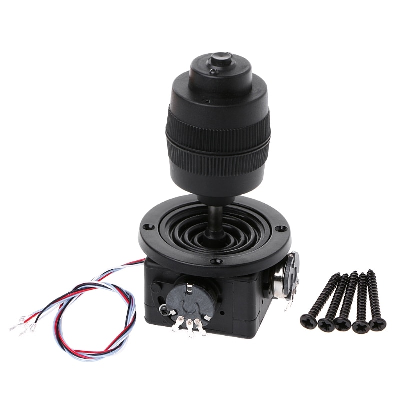 4-Axis Plastic Joystick Potentiometer For JH-D400X-R4 10K 4D with Button Wire #Aug.26