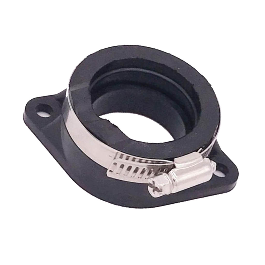 36mm 40mm förgasare insugningsgrenrörsflänsadapter passande för suzuki  gn250 ( svart)