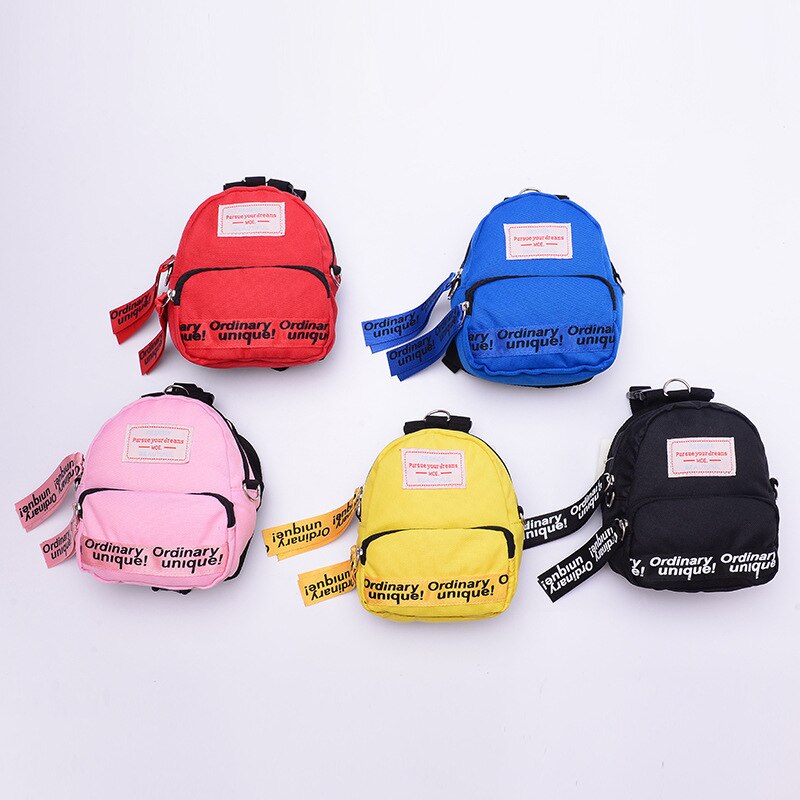 Small Dog Backpack Harness 5 Color Outdoor Pet Self Carrier School Bag Doggy Poop Bag Carrier Poodle Bichon Canvas Goods