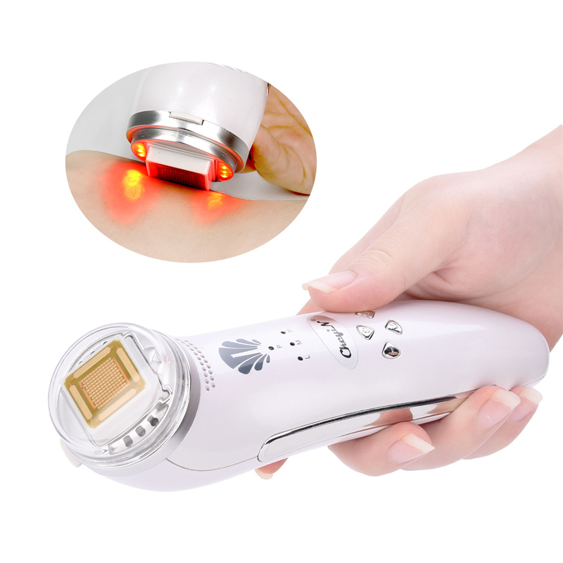 Rf Radio Frequentie Huid Gezichtsverzorging Lifting Aanscherping Rimpel Verwijderen Facial Lifting Whitening Oplaadbare Body Massage Machine