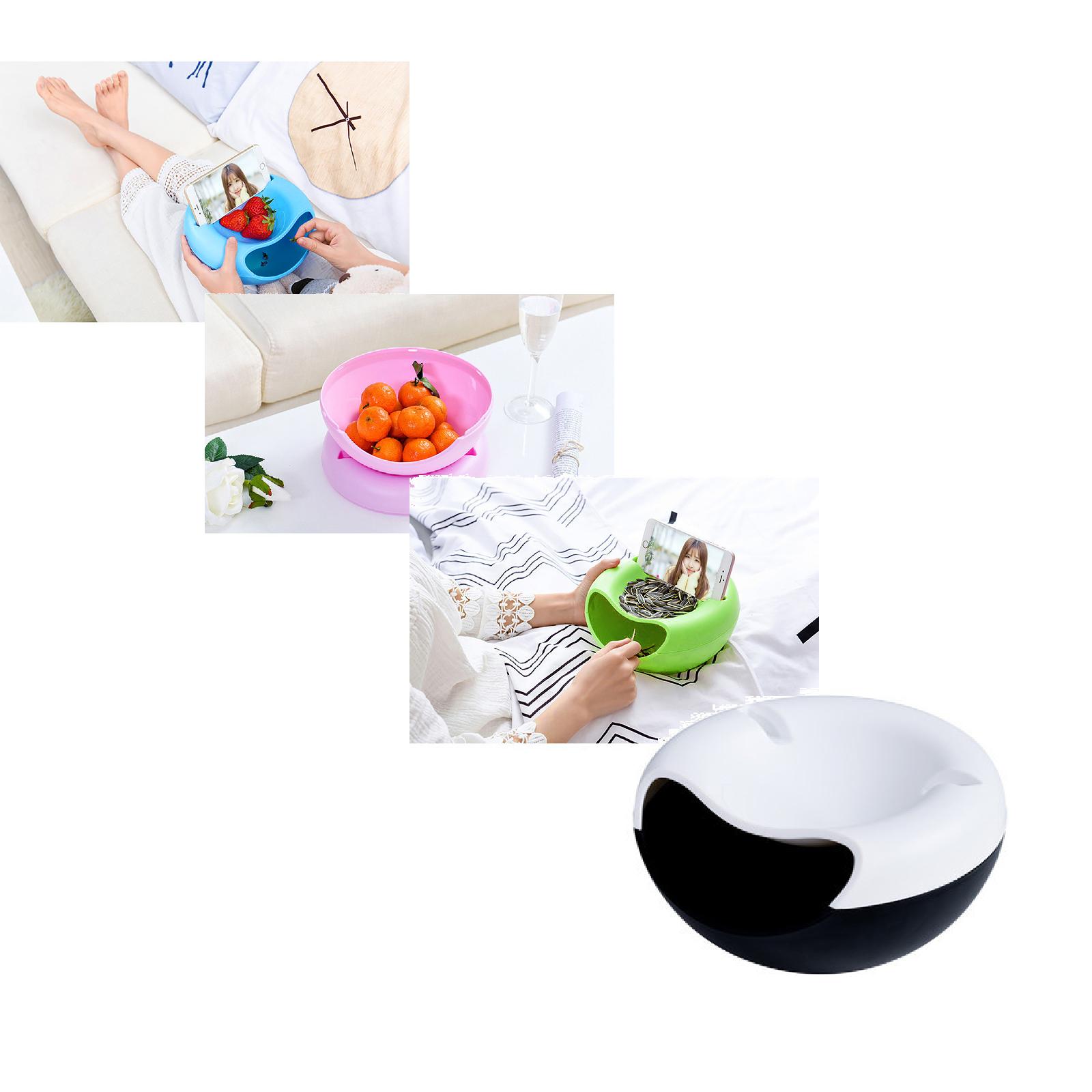 Shape Bowl Perfect For And Dry Storage Box: CORAL RED